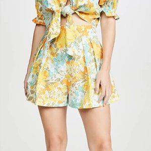NWT Faithfull the Brand Ondine Shorts in Annina Floral